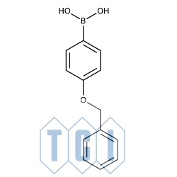 Kwas 4-benzyloksyfenyloboronowy (zawiera różne ilości bezwodnika) [146631-00-7]