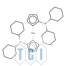 1,1'-bis(dicykloheksylofosfino)ferrocen 97.0% [146960-90-9]