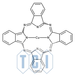 Ftalocyjanina miedzi(ii) (oczyszczona metodą sublimacji) [do elektroniki organicznej] 99.0% [147-14-8]