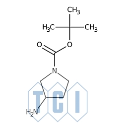 (3r)-(+)-1-(tert-butoksykarbonylo)-3-aminopirolidyna 98.0% [147081-49-0]