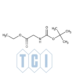 Ester etylowy n-(tert-butoksykarbonylo)glicyny 98.0% [14719-37-0]