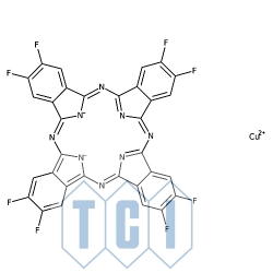 Miedź(ii) 2,3,9,10,16,17,23,24-oktafluoroftalocyjanina (oczyszczona metodą sublimacji) 98.0% [148651-60-9]