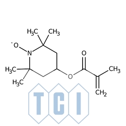 4-metakryloiloksy-2,2,6,6-tetrametylopiperydyna 1-oksyl wolny rodnik 98.0% [15051-46-4]