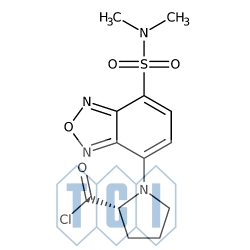 (r)-(+)-dbd-pro-cocl [=(r)-(+)-4-(n,n-dimetyloaminosulfonylo)-7-(2-chloroformylopirolidyn-1-ylo)-2,1,3 -benzoksadiazol] [odczynnik znakujący hplc do o