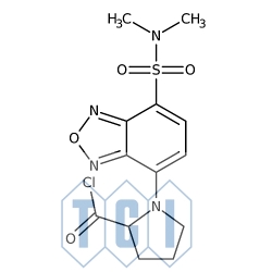 (s)-(-)-dbd-pro-cocl [=(s)-(-)-4-(n,n-dimetyloaminosulfonylo)-7-(2-chloroformylopirolidyn-1-ylo)-2,1,3 -benzoksadiazol] [odczynnik znakujący hplc do o