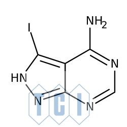 3-jodo-1h-pirazolo[3,4-d]pirymidyno-4-amina 98.0% [151266-23-8]