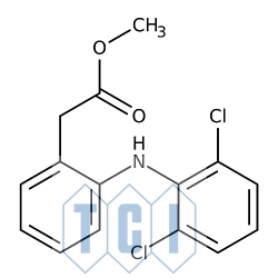 2-(2,6-dichloroanilino)fenylooctan metylu 97.0% [15307-78-5]