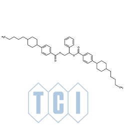 (r)-1-fenylo-1,2-etanodiylo bis[4-(trans-4-pentylocykloheksylo)benzoesan] 98.0% [154102-21-3]
