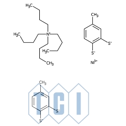 Bis(4-metylo-1,2-benzenoditiolato)nikielan tetrabutyloamoniowy 98.0% [15492-42-9]