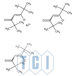 Tris(2,2,6,6-tetrametylo-3,5-heptanodioniano)prazeodym(iii) [odczynnik przesuwający nmr] 98.0% [15492-48-5]