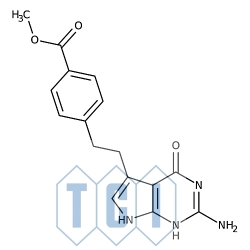 4-[2-(2-amino-4,7-dihydro-4-okso-3h-pirolo[2,3-d]pirymidyn-5-ylo)etylo]benzoesan metylu 98.0% [155405-80-4]