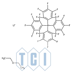 Tetrakis(pentafluorofenylo)boran litu - kompleks eteru etylowego 70.0% [155543-02-5]