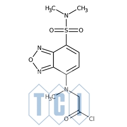 Dbd-cocl [=4-(n,n-dimetyloaminosulfonylo)-7-(n-chloroformylometylo-n-metyloamino)-2,1,3-benzoksadiazol] [do znakowania hplc] 93.0% [156153-43-4]