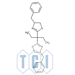 (4s,4's)-2,2'-(pentano-3,3'-diylo)bis(4-benzylo-4,5-dihydrooksazol) 98.0% [160191-64-0]