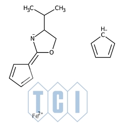 (s)-(4-izopropyloksazolin-2-ylo)ferrocen 98.0% [162157-03-1]
