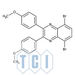 5,8-dibromo-2,3-bis(4-metoksyfenylo)chinoksalina 98.0% [162967-90-0]