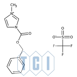 Trifluorometanosulfonian 1-karbobenzoksy-3-metyloimidazoliowy 98.0% [163080-99-7]