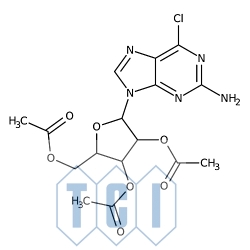 2',3',5'-tri-o-acetylo-2-amino-6-chloropuryna rybozyd 97.0% [16321-99-6]