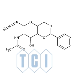 Azydek 2-acetamido-4,6-o-benzylideno-2-deoksy-ß-d-glukopiranozylu 98.0% [168397-51-1]