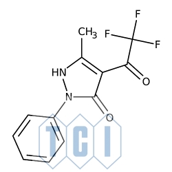 4-trifluoroacetylo-3-metylo-1-fenylo-5-pirazolon 96.0% [1691-93-6]