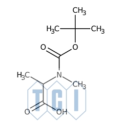 N-(tert-butoksykarbonylo)-n-metylo-l-alanina 98.0% [16948-16-6]