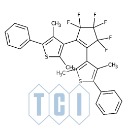 1,2-bis(2,4-dimetylo-5-fenylo-3-tienylo)-3,3,4,4,5,5-heksafluoro-1-cyklopenten (oczyszczony przez sublimację) 99.0% [172612-67-8]