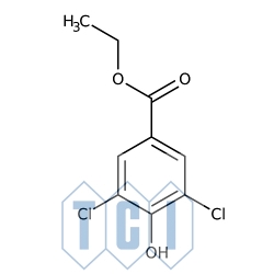 3,5-dichloro-4-hydroksybenzoesan etylu 98.0% [17302-82-8]