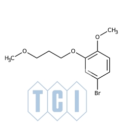 4-bromo-1-metoksy-2-(3-metoksypropoksy)benzen 98.0% [173336-76-0]