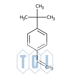 4-tert-butylostyren (stabilizowany tbc) 90.0% [1746-23-2]