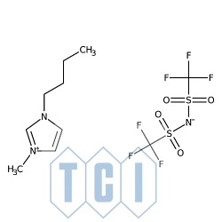 1-butylo-3-metyloimidazoliowy bis(trifluorometanosulfonylo)imid 98.0% [174899-83-3]