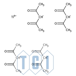 Tetrakis(2,4-pentanodiono)tytan(iv) (ok. 63% w alkoholu izopropylowym) [17501-79-0]