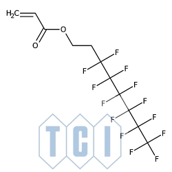 Akrylan 1h,1h,2h,2h-tridekafluoro-n-oktylu (stabilizowany hq + mehq) 98.0% [17527-29-6]