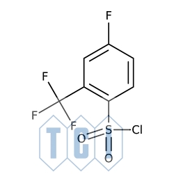 Chlorek 4-fluoro-2-(trifluorometylo)benzenosulfonylu 98.0% [176225-09-5]