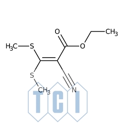 3,3-bis(metylotio)-2-cyjanoakrylan etylu 98.0% [17823-58-4]