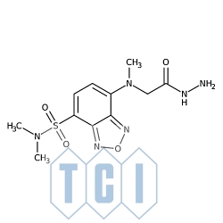 Dbd-co-hz [=4-(n,n-dimetyloaminosulfonylo)-7-(n-hydrazynokarbonylometylo-n-metylo)amino-2,1,3-benzoksadiazol] [do znakowania hplc] 98.0% [179951-63-4]