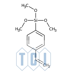 Trimetoksy(4-winylofenylo)silan 97.0% [18001-13-3]