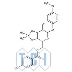 4-metoksyfenylo 3,4-o-izopropylideno-6-o-(4-metylobenzoilo)-ß-d-galaktopiranozyd 98.0% [1820580-75-3]