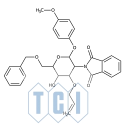 4-metoksyfenylo 3-o-allilo-6-o-benzylo-2-deoksy-2-ftalimido-ß-d-glukopiranozyd 98.0% [1820583-64-9]