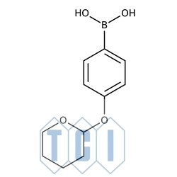 Kwas 4-(tetrahydro-2h-piran-2-yloksy)fenyloboronowy (zawiera różne ilości bezwodnika) [182281-01-2]