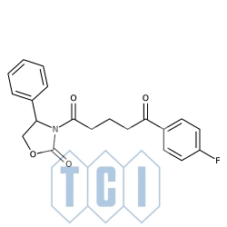 (s)-4-fenylo-3-[5-(4-fluorofenylo)-5-oksopentanoilo]-2-oksazolidynon 98.0% [189028-93-1]