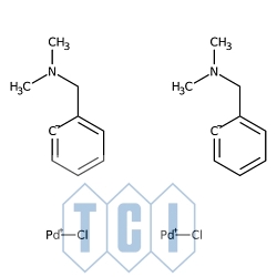 Di-µ-chlorobis[2-[(dimetyloamino)metylo]fenylo-c,n]dipallad(ii) 97.0% [18987-59-2]