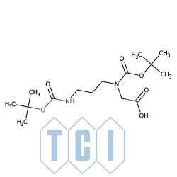 N-tert-butoksykarbonylo-n-[3-(tert-butoksykarbonyloamino)propylo]glicyna 98.0% [192124-66-6]