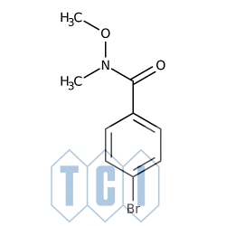 4-bromo-n-metoksy-n-metylobenzamid 95.0% [192436-83-2]