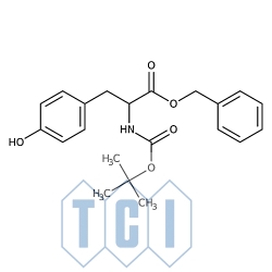 Ester benzylowy n-(tert-butoksykarbonylo)-l-tyrozyny 98.0% [19391-35-6]