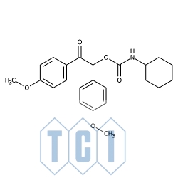 1,2-bis(4-metoksyfenylo)-2-oksoetylocykloheksylokarbaminian 98.0% [196599-80-1]