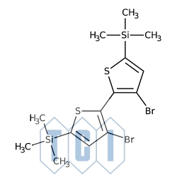 3,3'-dibromo-5,5'-bis(trimetylosililo)-2,2'-bitiofen 98.0% [207742-50-5]