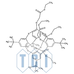 4-tert-butylo-1-(etoksykarbonylometoksy)tiakaliks[4]aren 94.0% [210706-03-9]