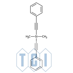 Dimetylobis(fenyloetynylo)silan 98.0% [2170-08-3]