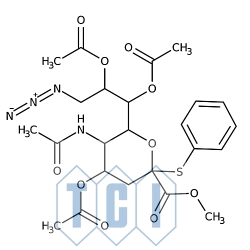(fenylo 5-acetamido-4,7,8-tri-o-acetylo-9-azydo-3,5,9-trideoksy-2-tio-d-glicero-ß-d-galakto-2-nonulopiranozydo)onian metylu 92.0% [219814-65-0]
