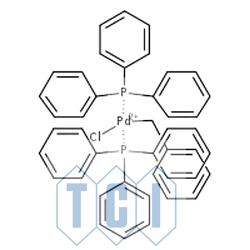 Chlorek benzylobis(trifenylofosfino)palladu(ii). 96.0% [22784-59-4]